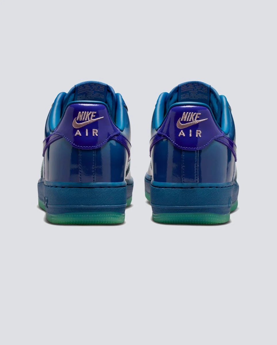 Nike Air Force 1 Low Patent Leather azul hombre - Image 2