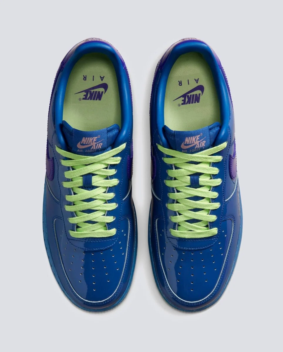 Nike Air Force 1 Low Patent Leather azul hombre - Image 5