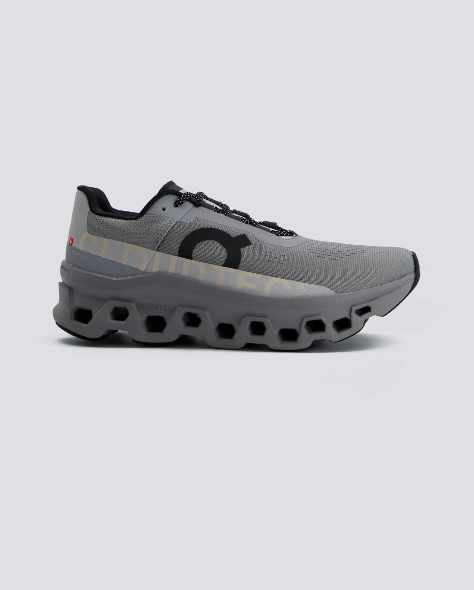 On Cloudmonster Gris Hombre