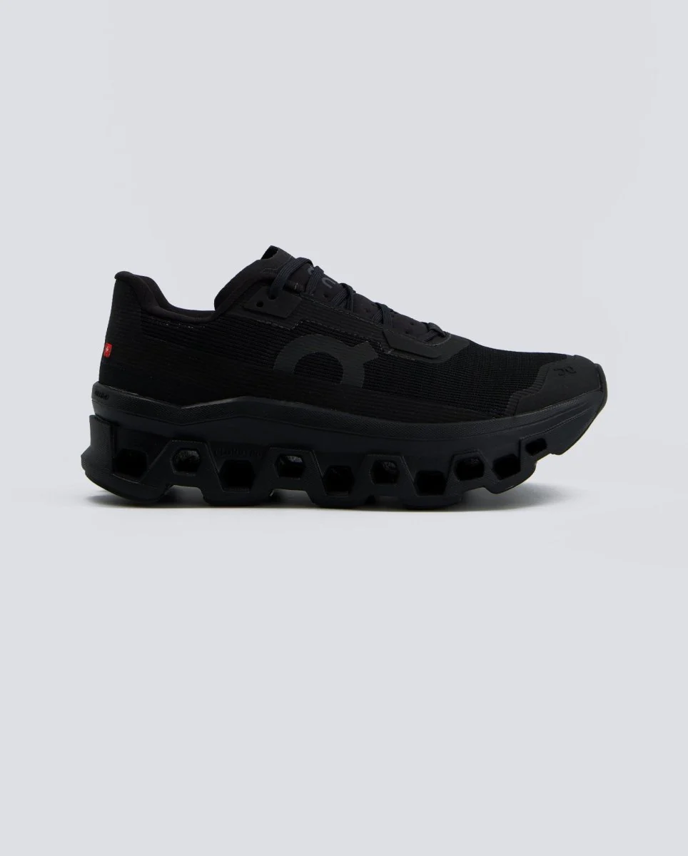On Cloudmonster Void Negro Hombre