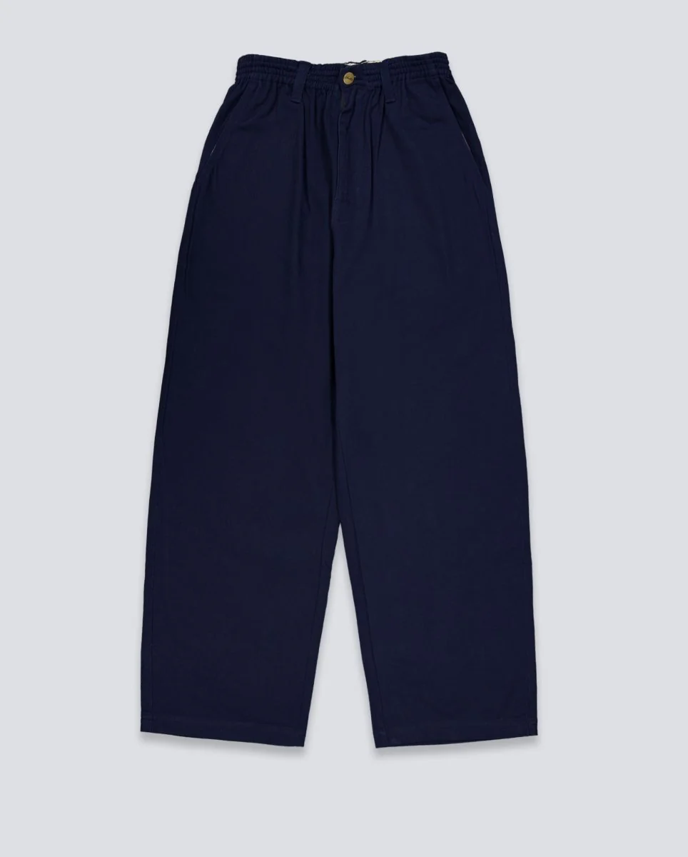 Pantalón Butter Goods Wide Leg Azul Hombre