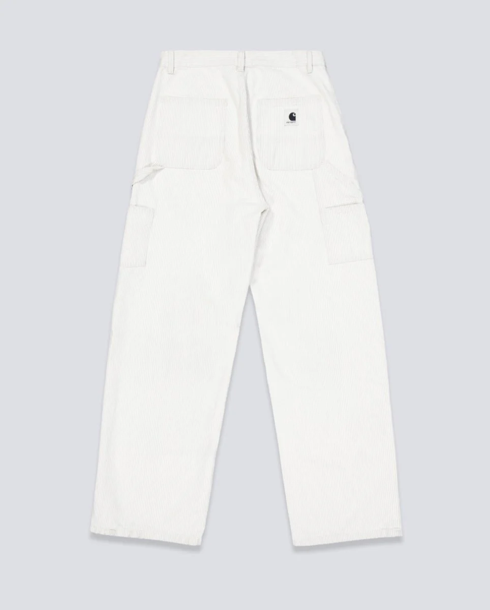 Pantalón Carhartt WIP Mercer Rayas Blanco Hombre - Image 2
