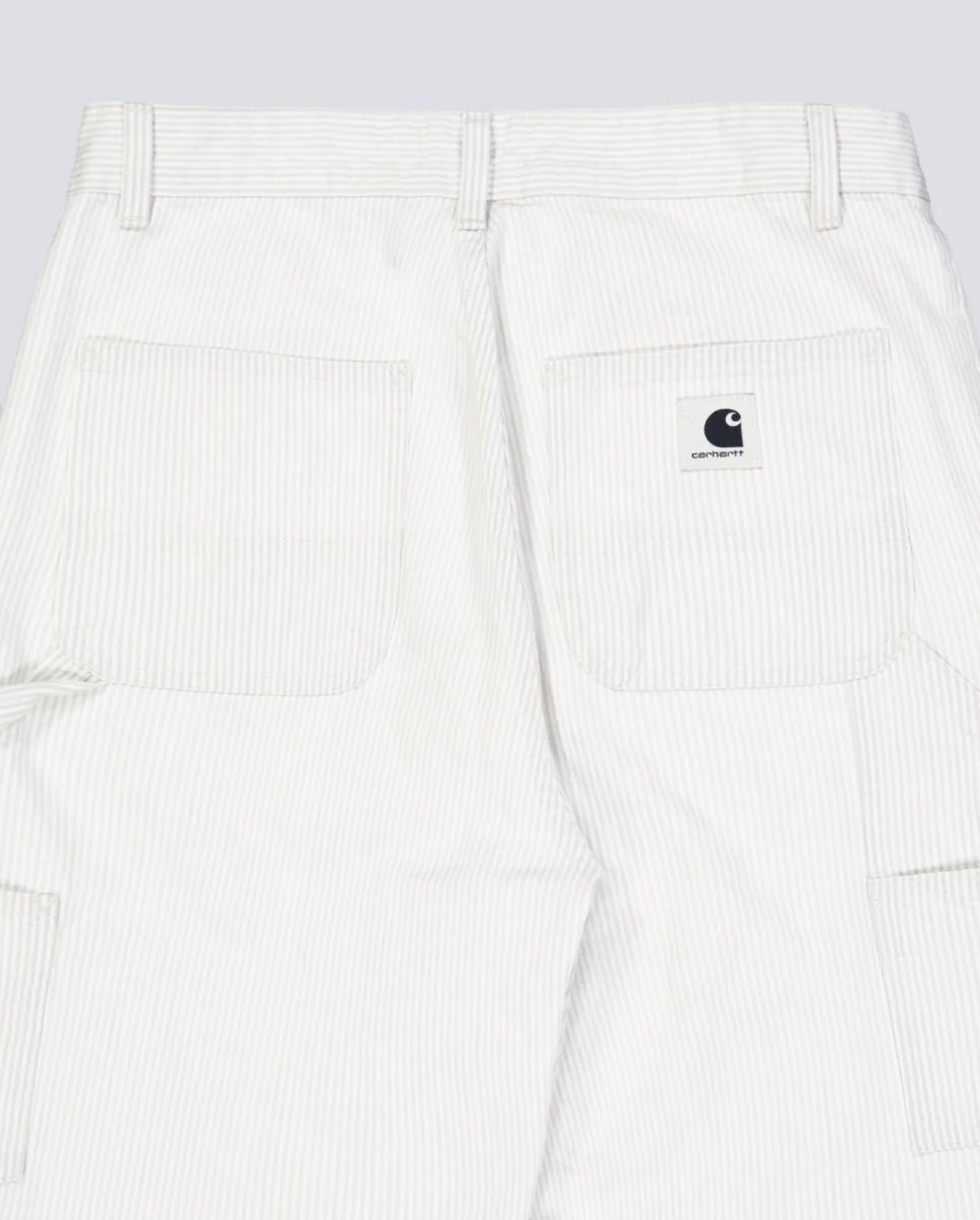 Pantalón Carhartt WIP Mercer Rayas Blanco Hombre - Image 4