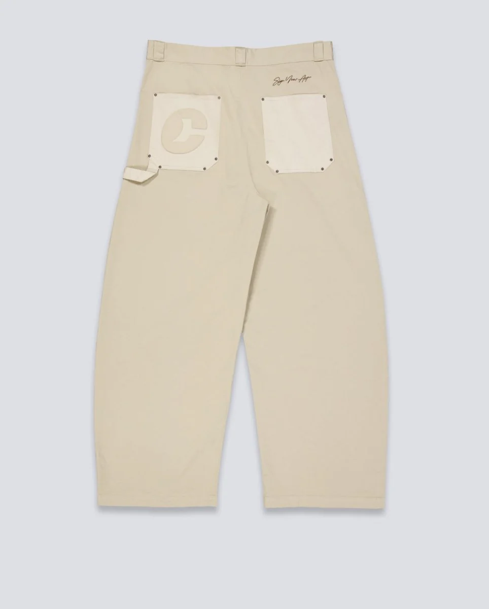 Pantalón Coolway Rulo Beige Unisex - Image 5