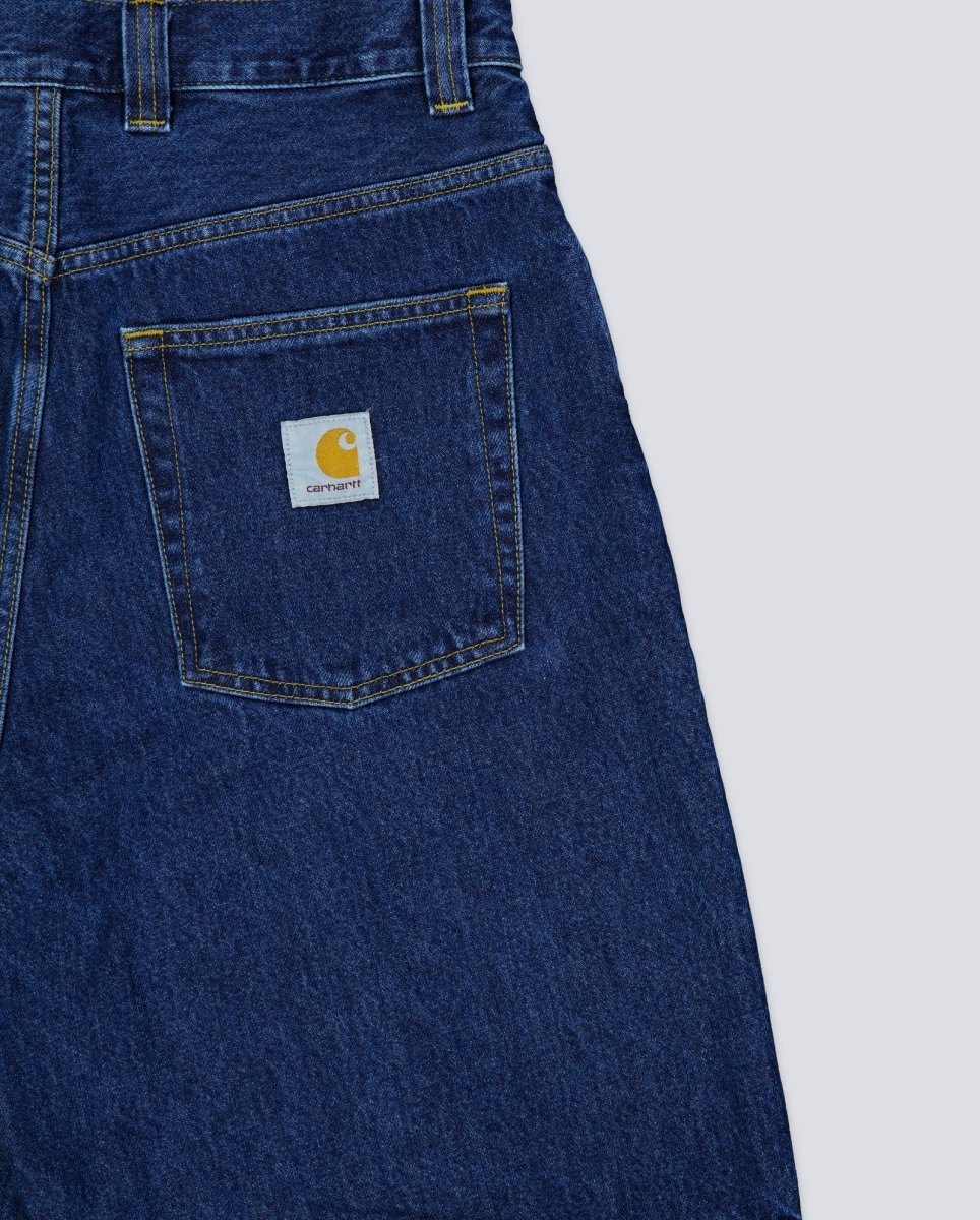 Pantalón Corto Carhartt WIP Brandon Azul Oscuro Hombre - Image 2