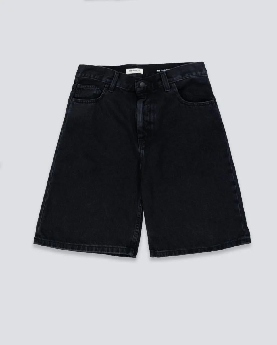 Pantalón Corto Carhartt WIP Brandon Negro Hombre