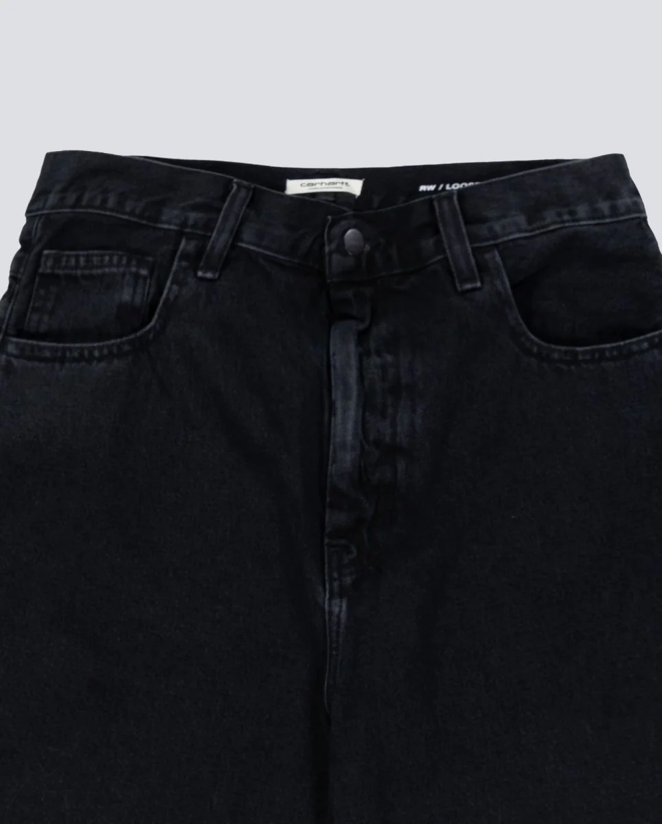 Pantalón Corto Carhartt WIP Brandon Negro Hombre - Image 4