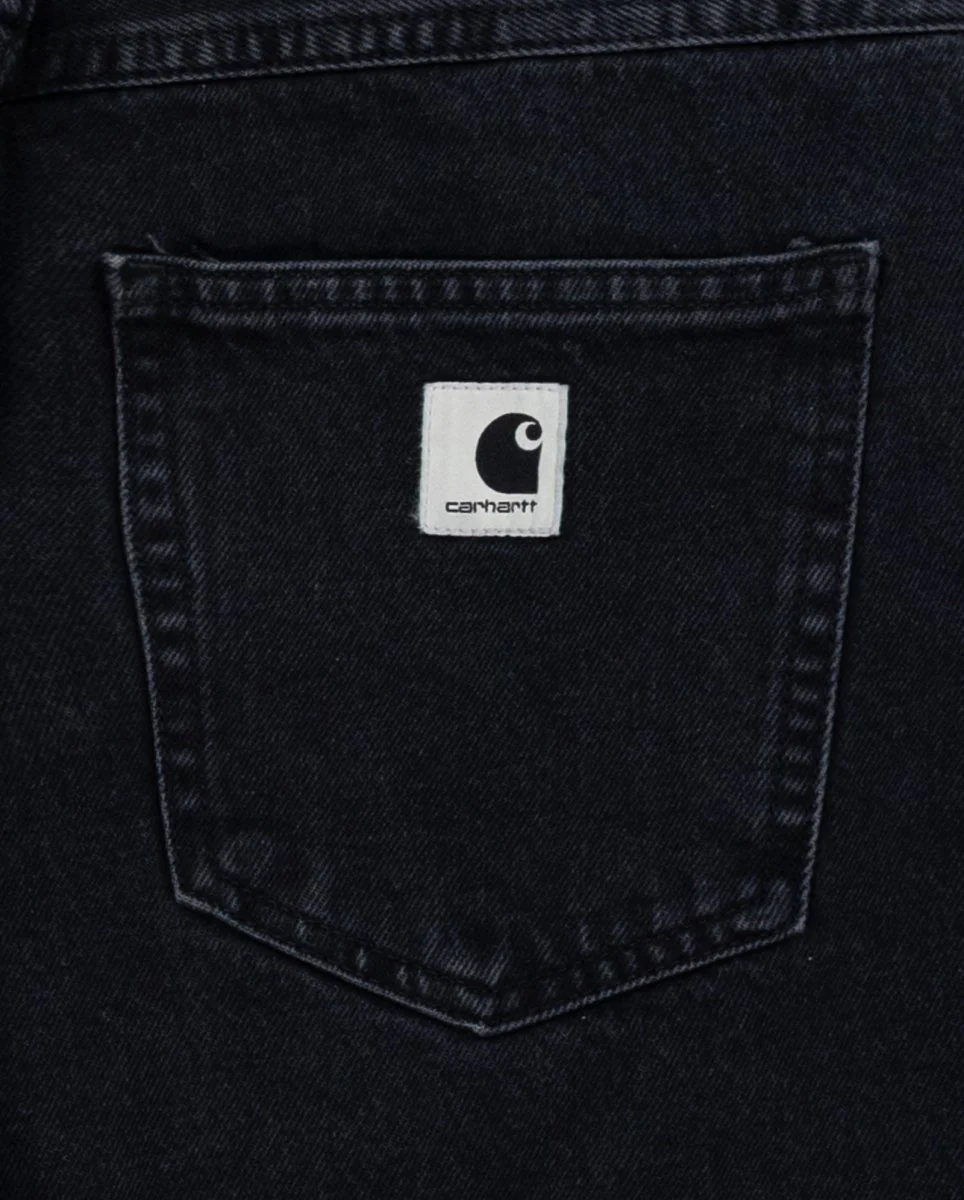 Pantalón Corto Carhartt WIP Brandon Negro Hombre - Image 6