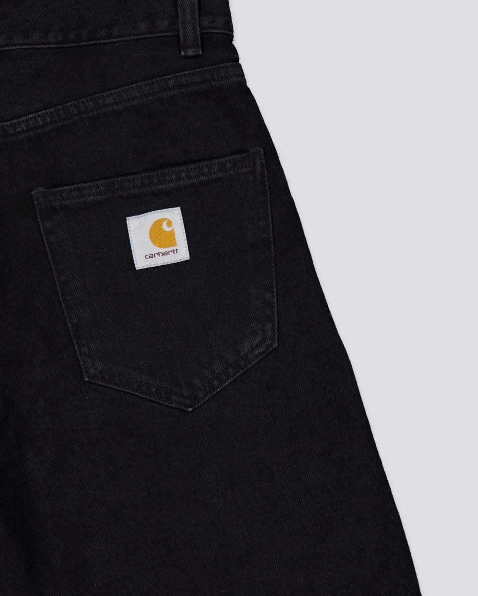 Pantalón Corto Carhartt WIP Nolan Negro Hombre - Image 2