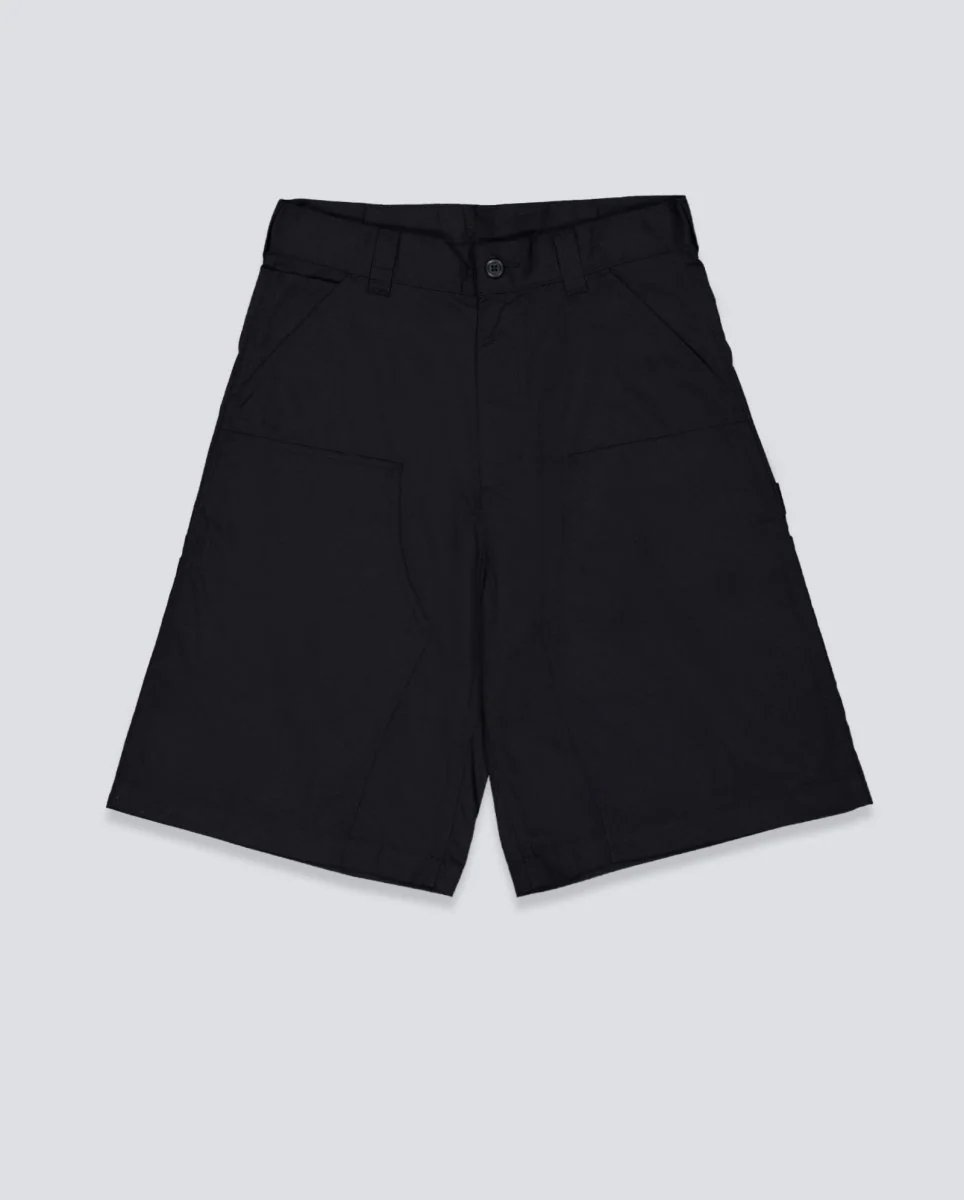 Pantalón Corto Carhartt WIP Postal Double Knee Negro Hombre