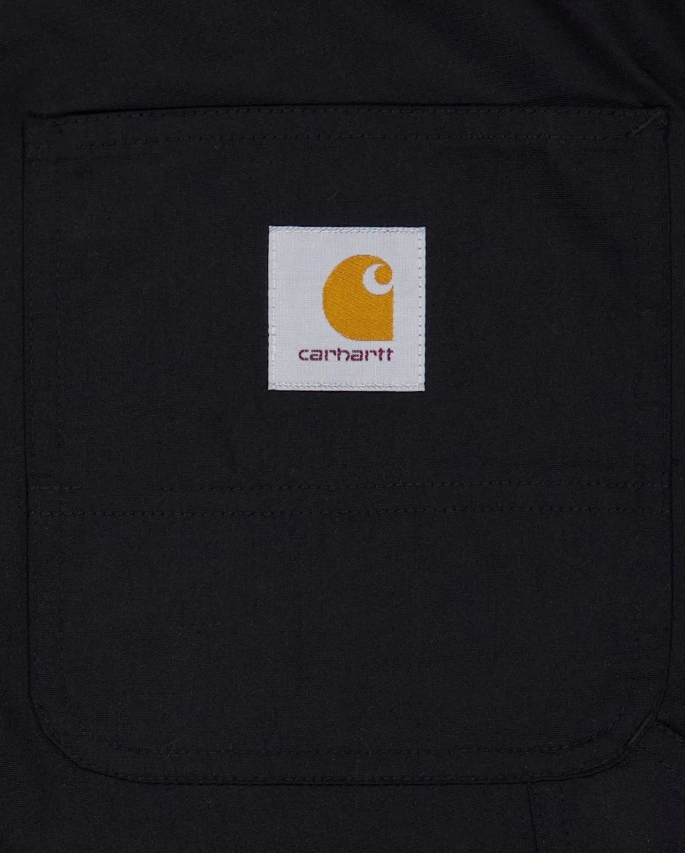 Pantalón Corto Carhartt WIP Postal Double Knee Negro Hombre - Image 6