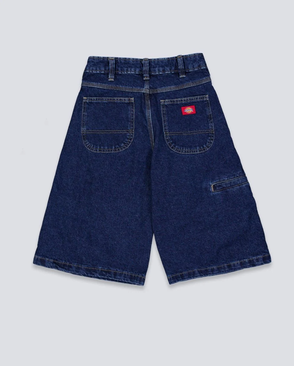 Pantalón Corto Dickies 957 Denim Azul Mujer - Image 3