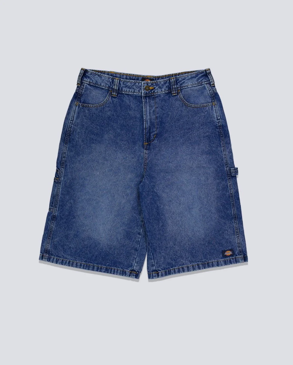 Pantalón Corto Dickies Carpenter Azul Mujer