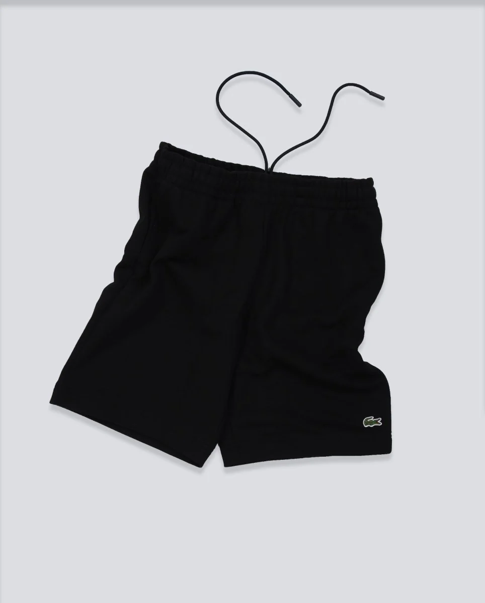 Pantalón Corto Lacoste Negro Hombre - Image 2