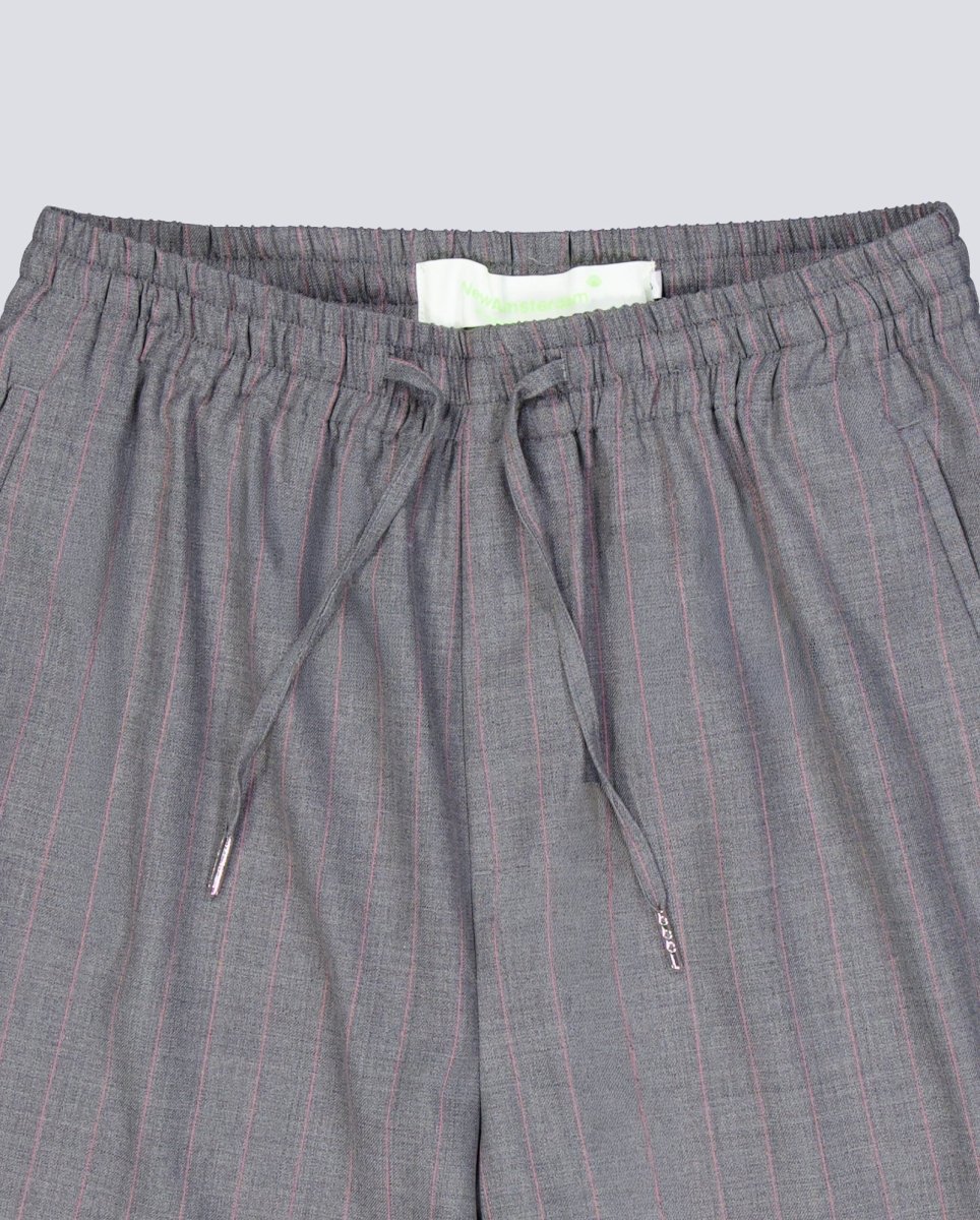 Pantalón Corto New Amsterdam Surf Association Wool Work Gris Rosa Unisex - Image 4