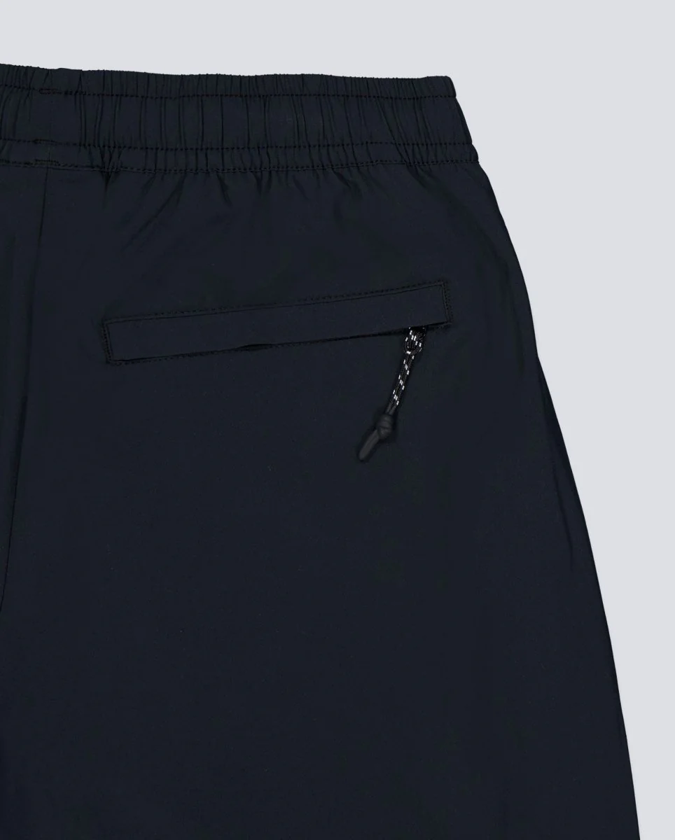 Pantalón Corto Obey Travel Negro Hombre - Image 6