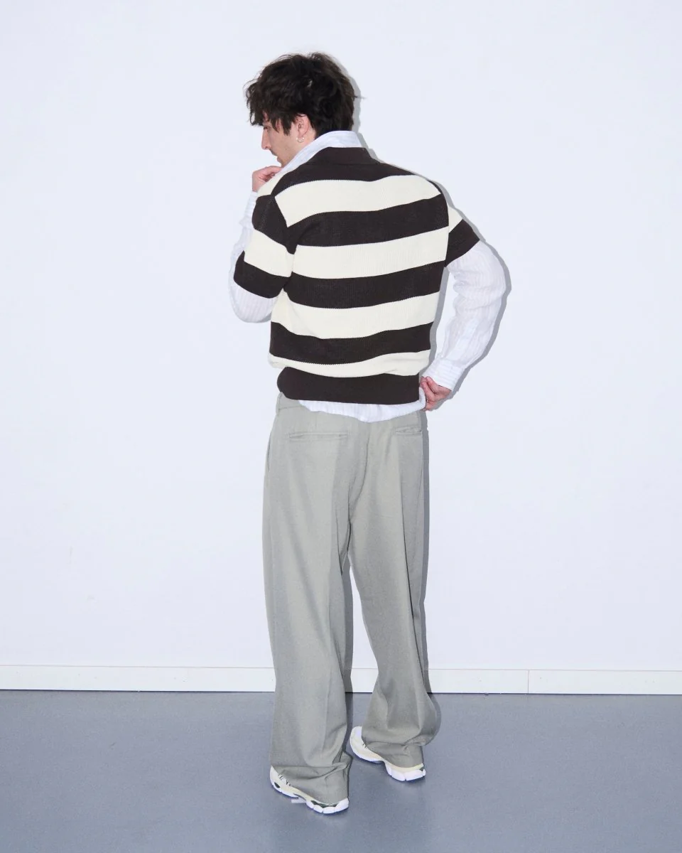 Pantalón Largo Plisado Obey Caqui Unisex - Image 2