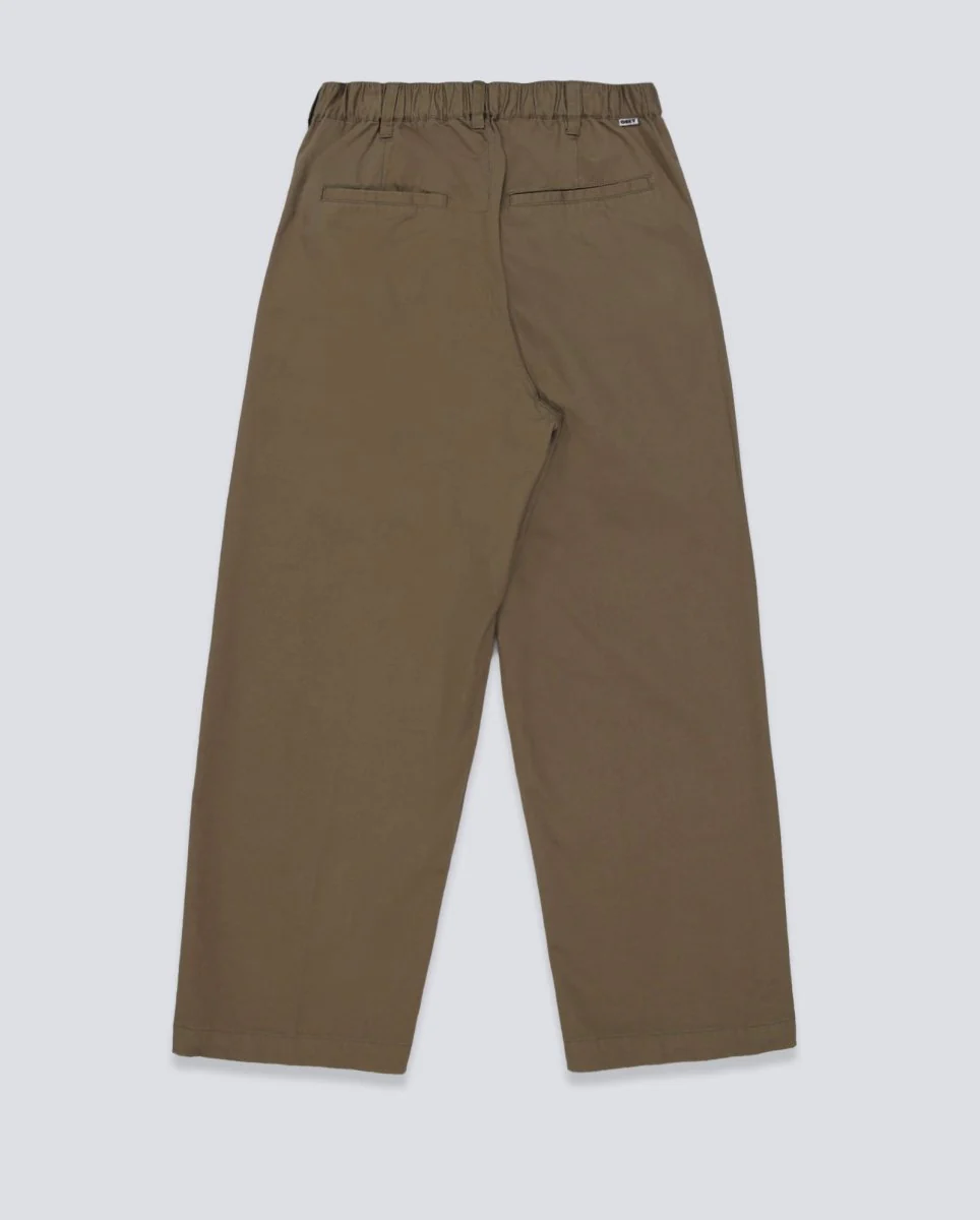 Pantalón Obey Foster Pleated Verde Hombre - Image 3