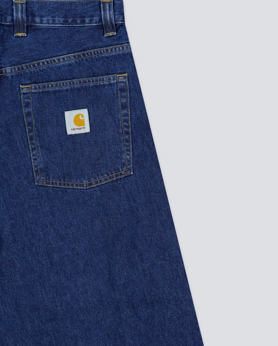 Pantalón Vaquero Baggy Carhartt Wip Brandon Azul Hombre - Image 2