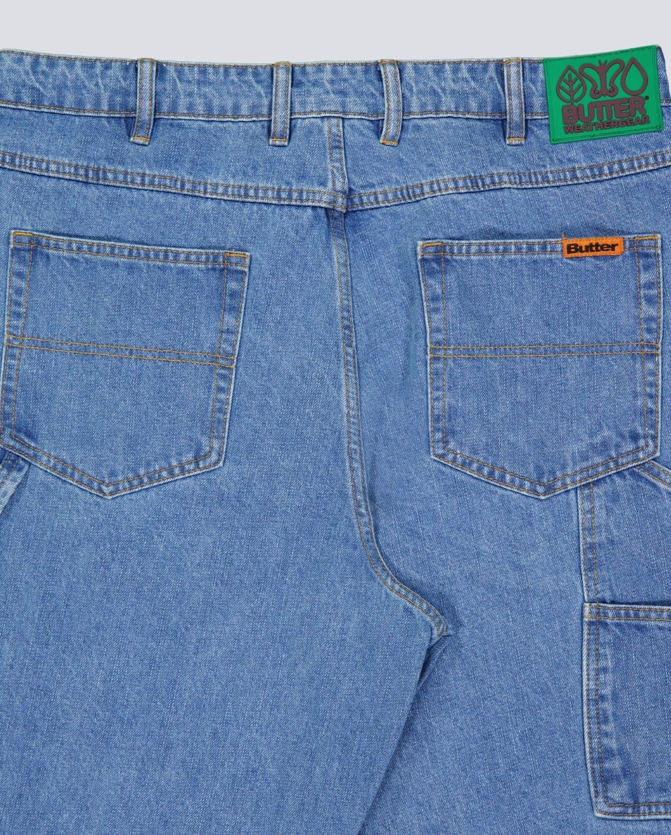 Pantalón Vaquero Butter Goods Weathergear Azul Hombre - Image 4
