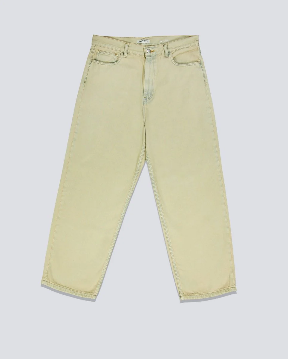 Pantalón Vaquero Carhart WIP Brandon Pant Beige Mujer