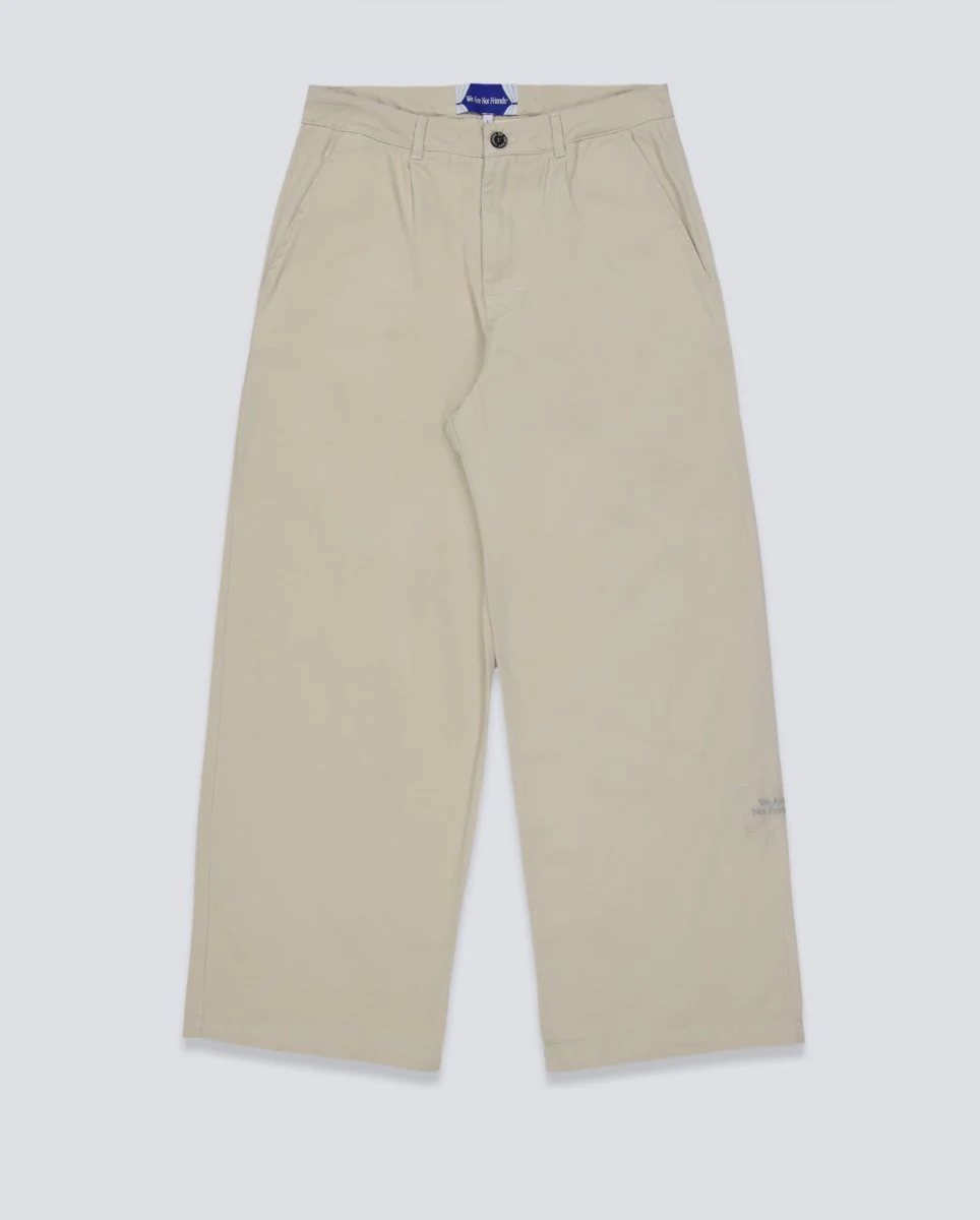 Pantalón We Are Not Friends Not Jimusho Beige Hombre