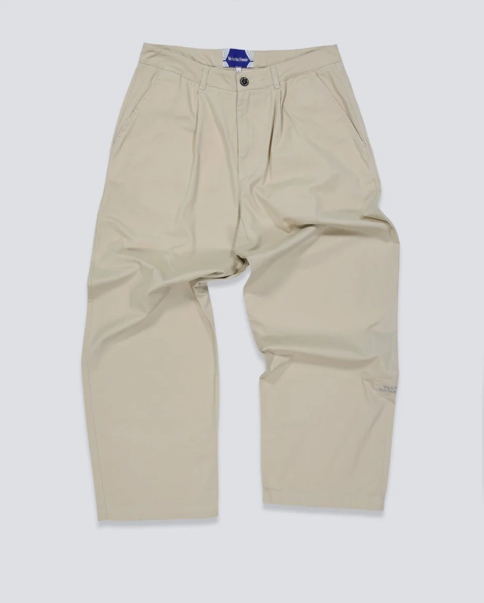 Pantalón We Are Not Friends Not Jimusho Beige Hombre - Image 2