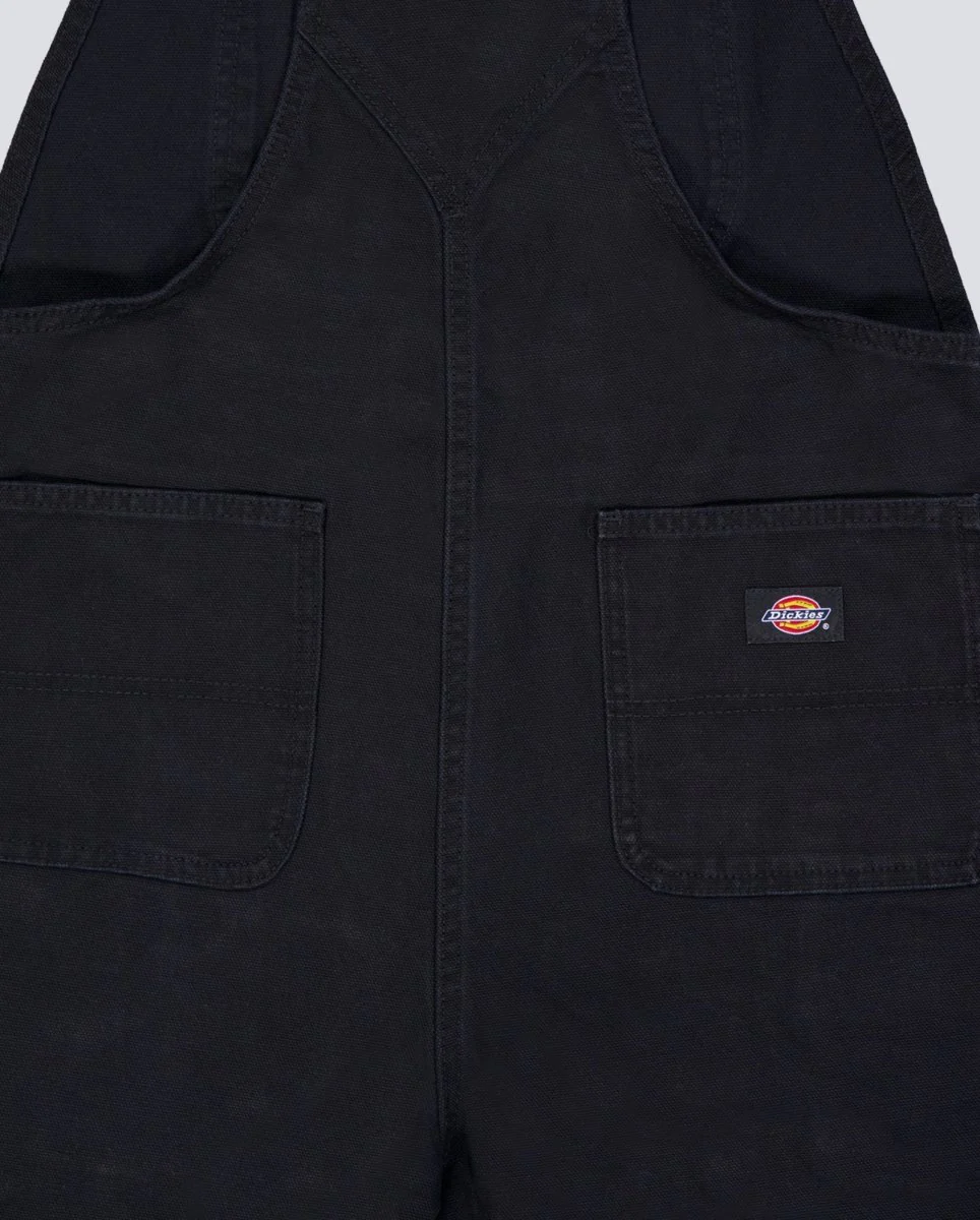 Peto Corto Dickies Duck Canvas Negro Mujer - Image 4