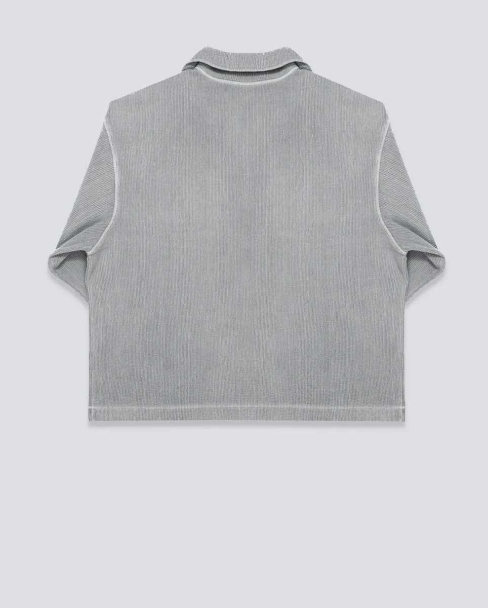 Polo Yuxus Coal Cronos Gris Unisex - Image 3
