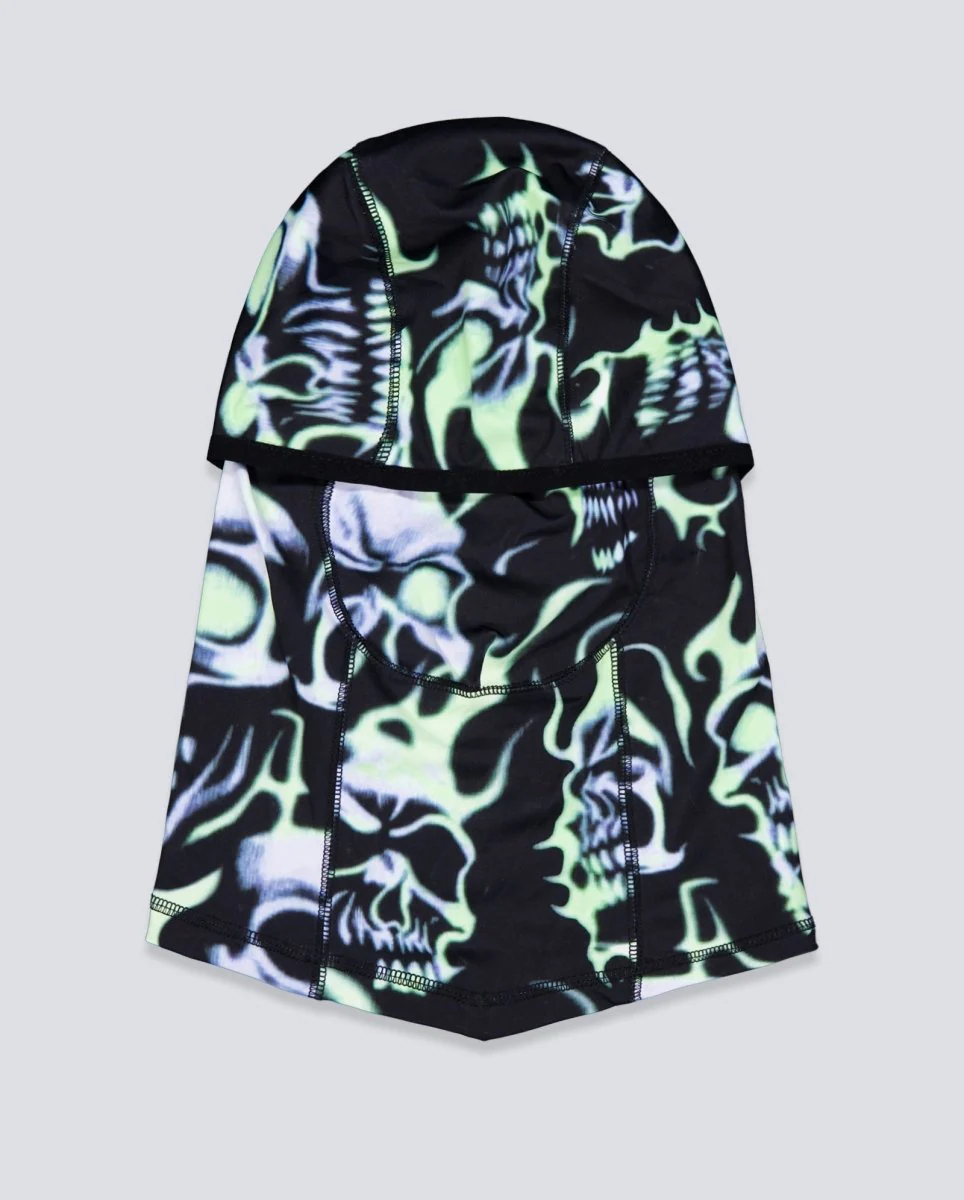 Puffer Wasted Paris Skull Negra Reversible Unisex - Image 6