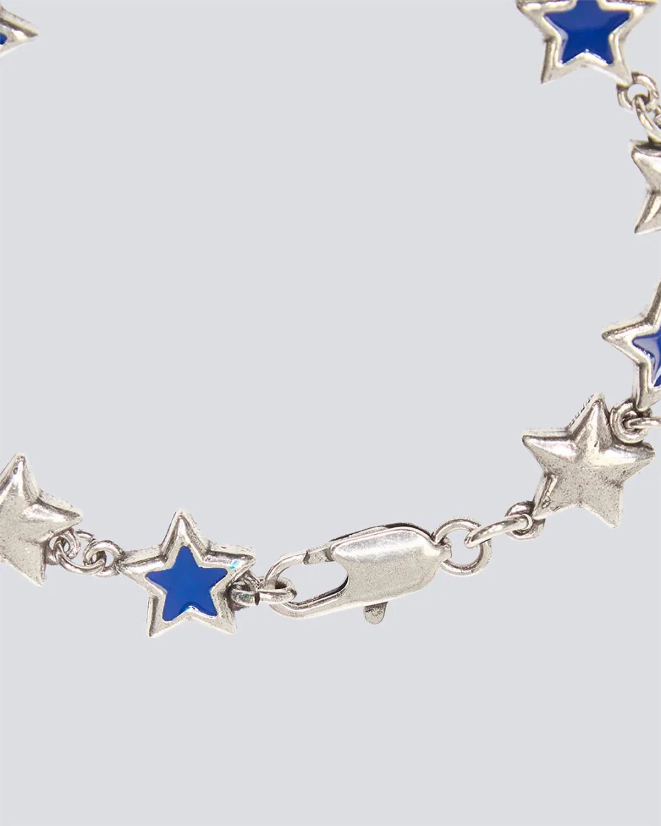 Pulsera Twojeys Enameled Stars Azul Unisex - Image 2