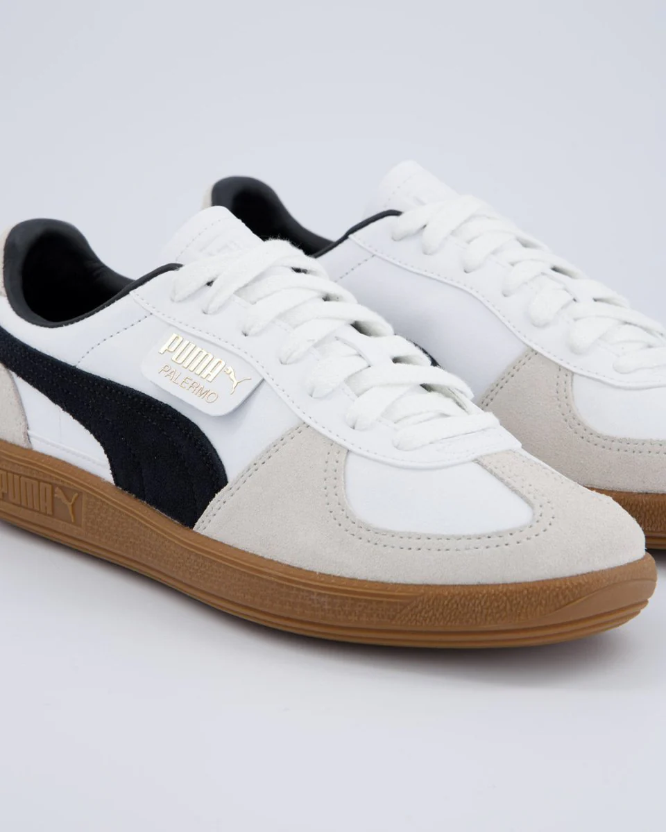 Puma Palermo Blanco Y Negro Hombre - Image 2