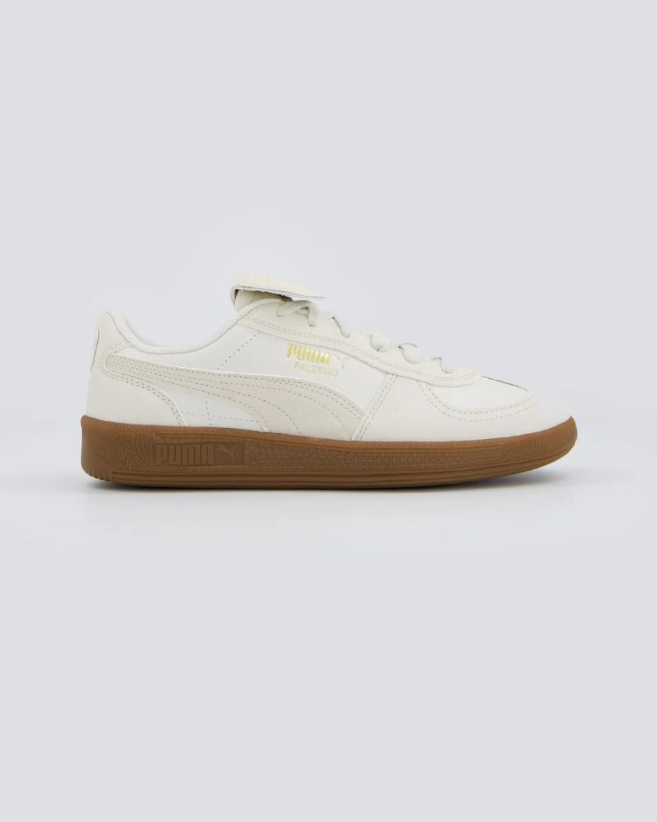 Puma Palermo Premium Beige Mujer