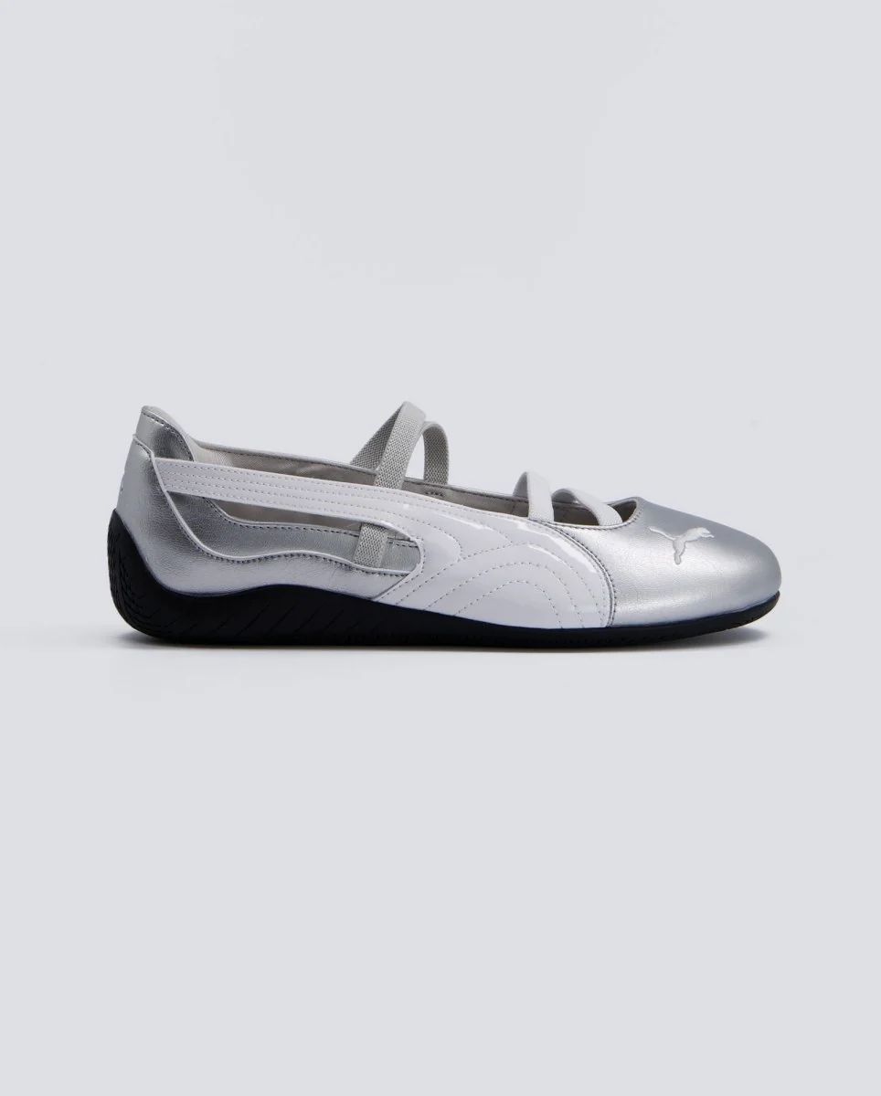Puma Speedcat Bailarinas Metallic Wns Plateado Mujer