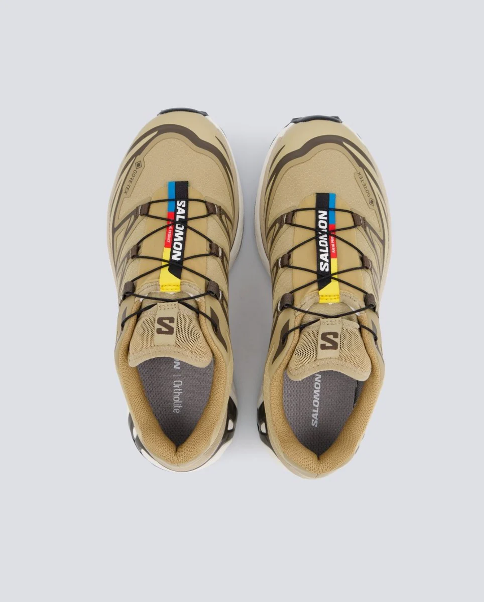Salomon Xt-6 Gore-Tex Beige Mujer - Image 3