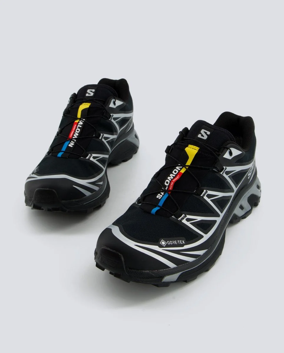 Salomon XT-6 Gore Tex Negro Y Plateado Hombre - Image 2