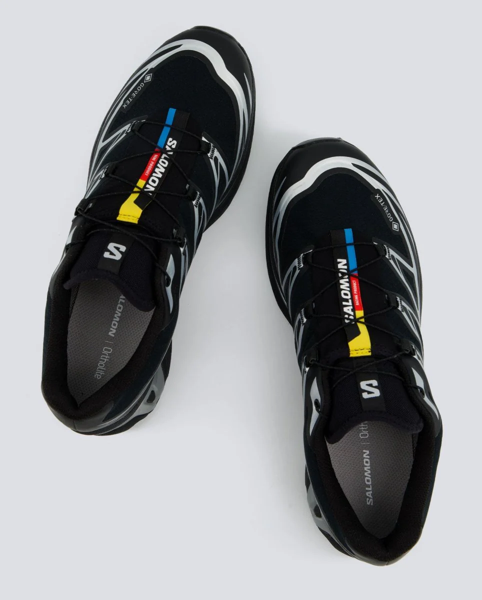 Salomon XT-6 Gore Tex Negro Y Plateado Hombre - Image 4