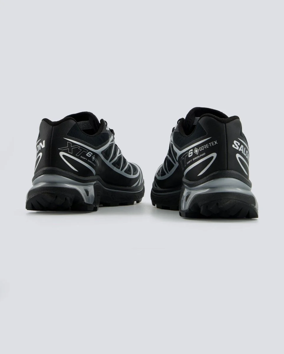 Salomon XT-6 Gore Tex Negro Y Plateado Mujer - Image 6
