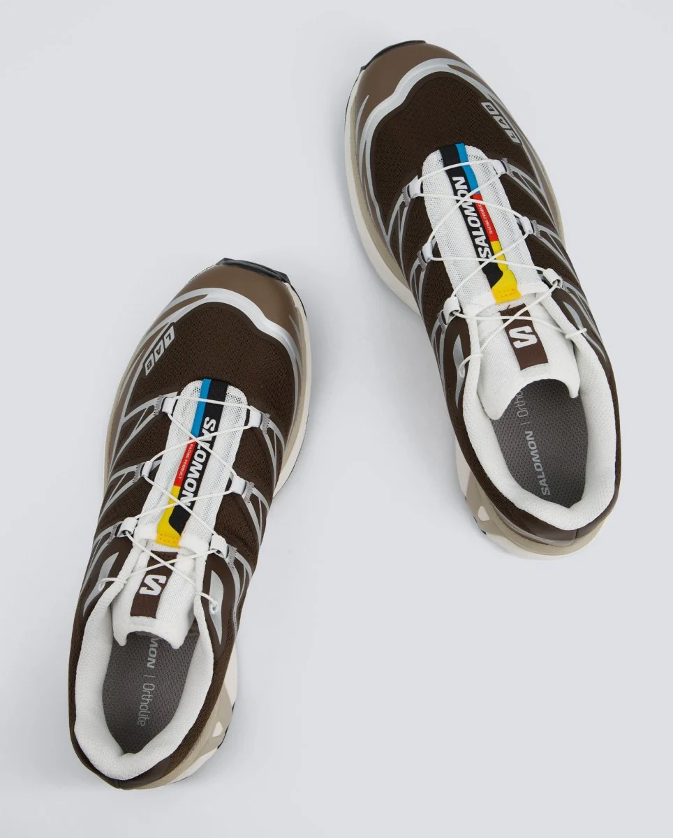 Salomon XT-6 Marrón Plata Hombre - Image 3