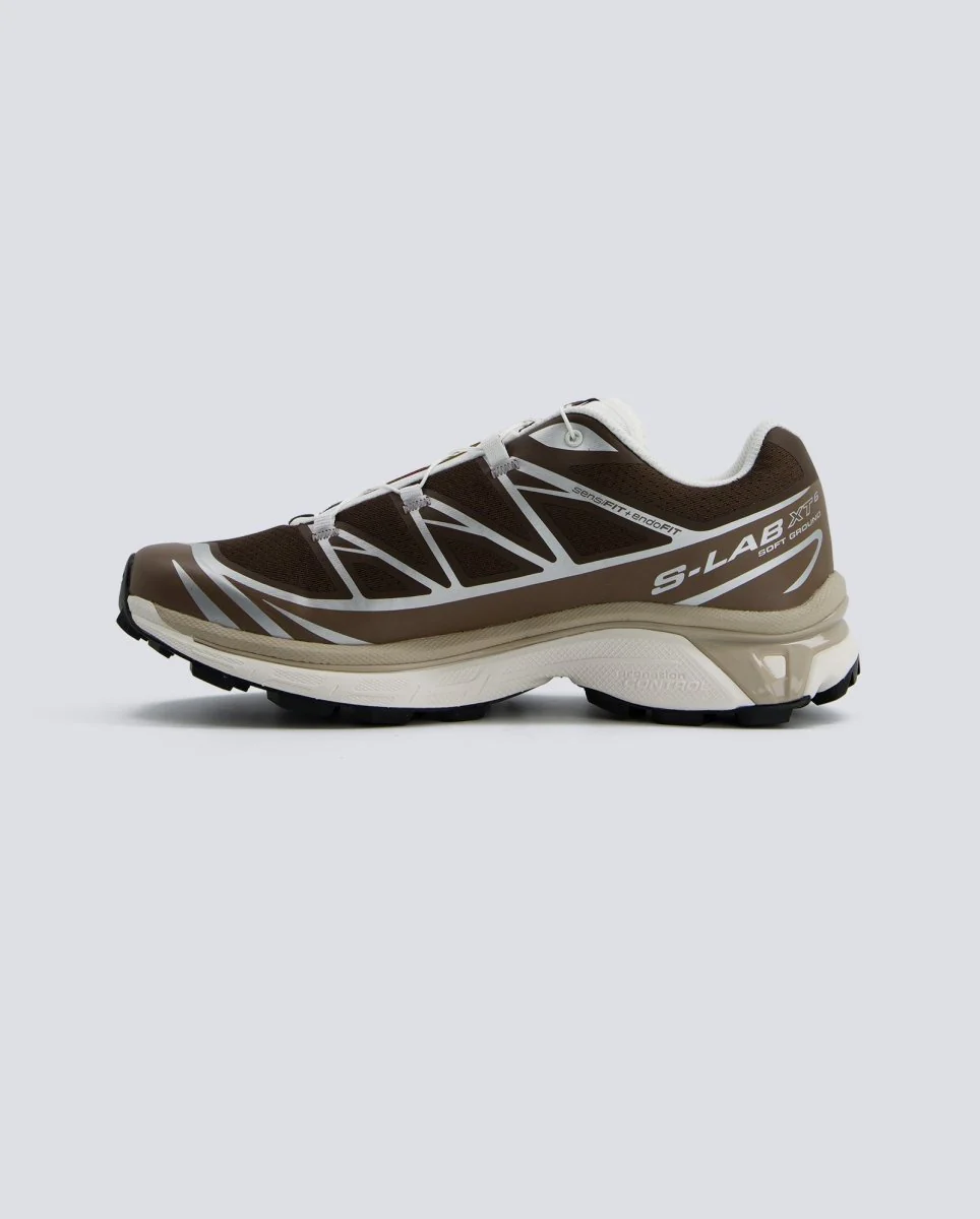 Salomon XT-6 Marrón Plata Hombre - Image 4