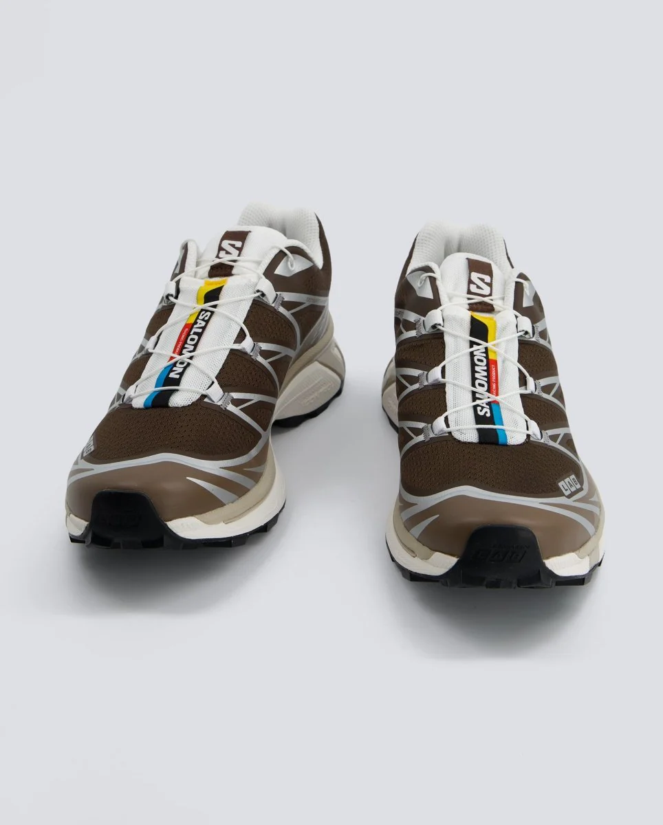 Salomon XT-6 Marrón Plata Hombre - Image 6