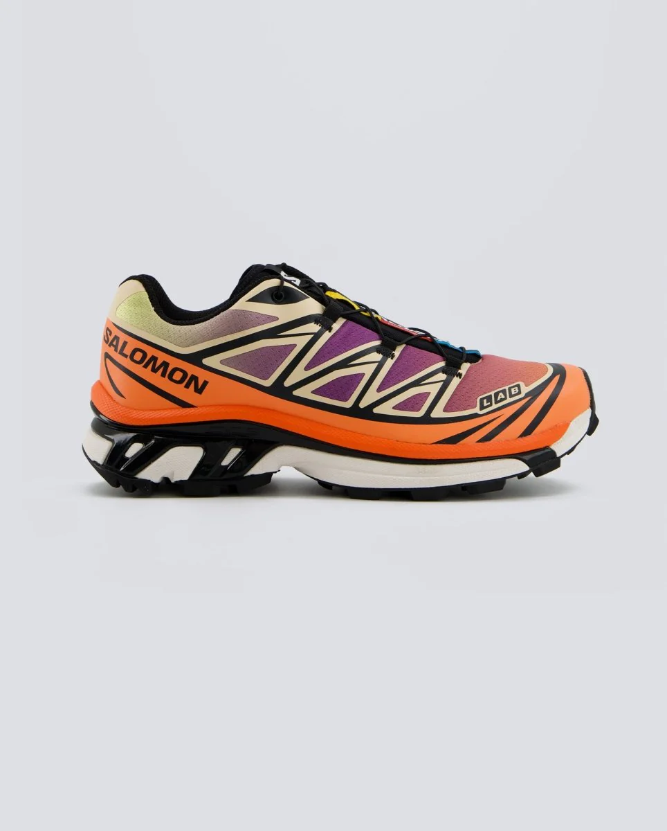 Salomon XT-6 Negro Y Naranja Hombre
