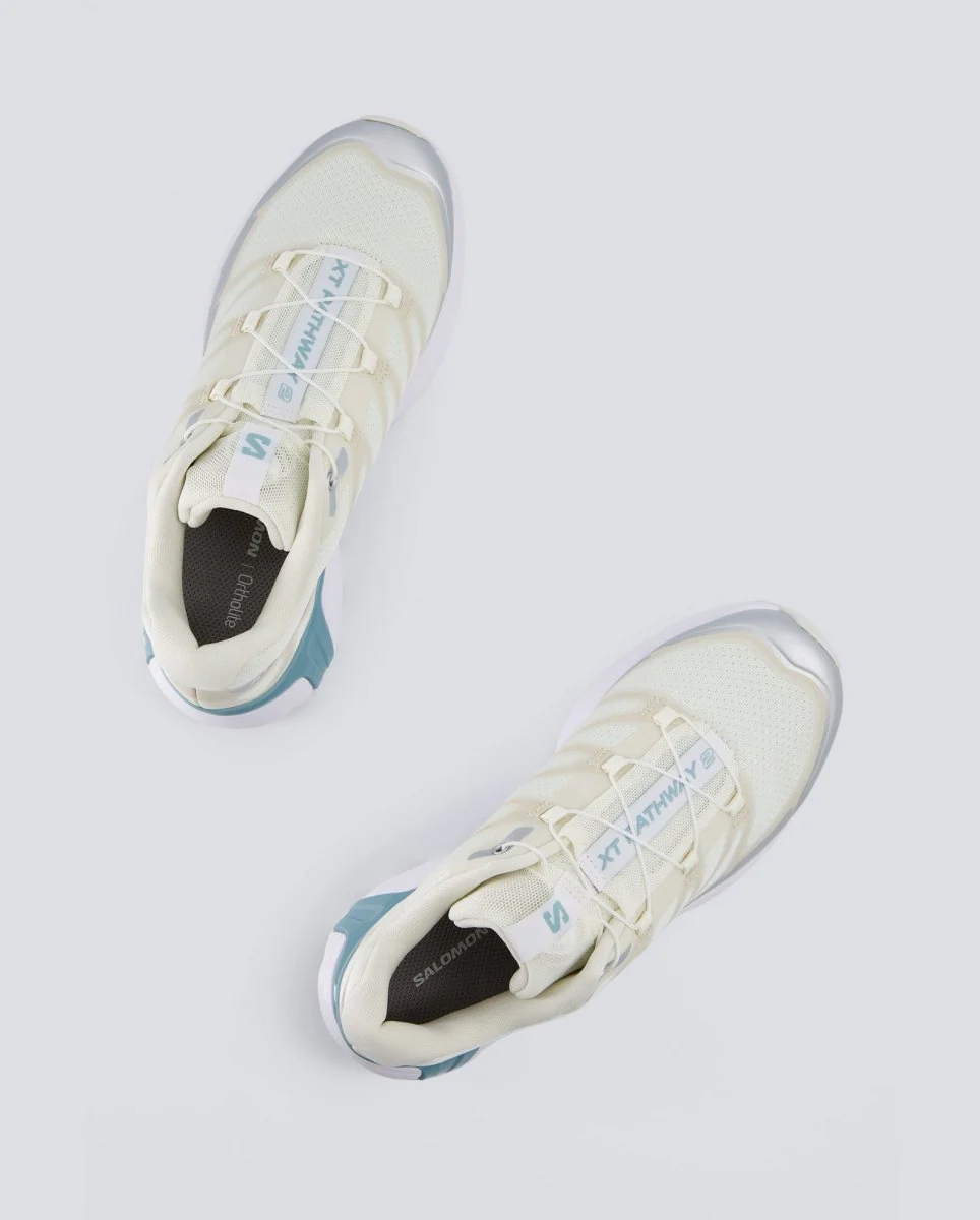 Salomon XT-Pathway 2 Beige Y Verde Mujer - Image 3