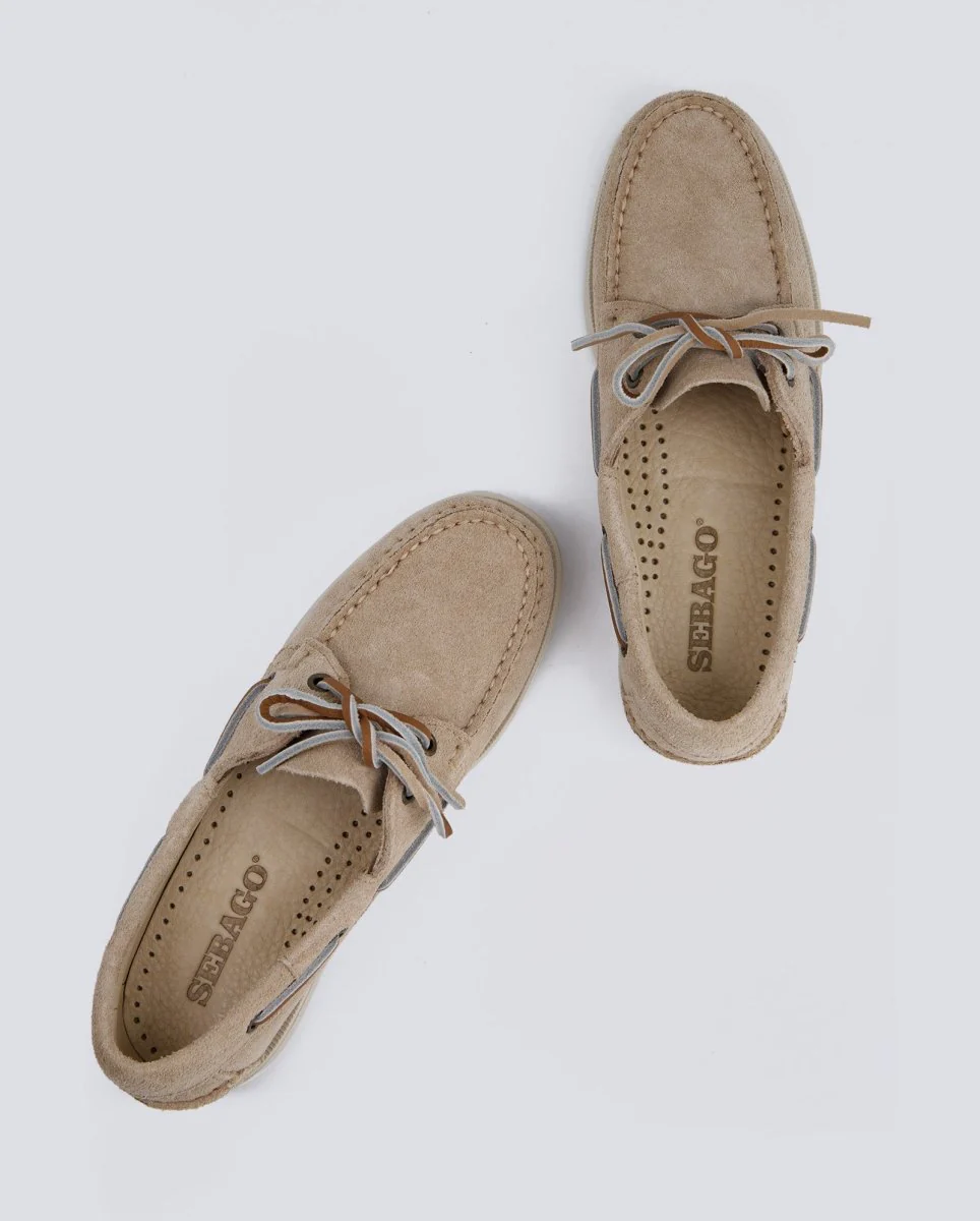 Sebago Portland Flesh Out Beige Mujer - Image 3