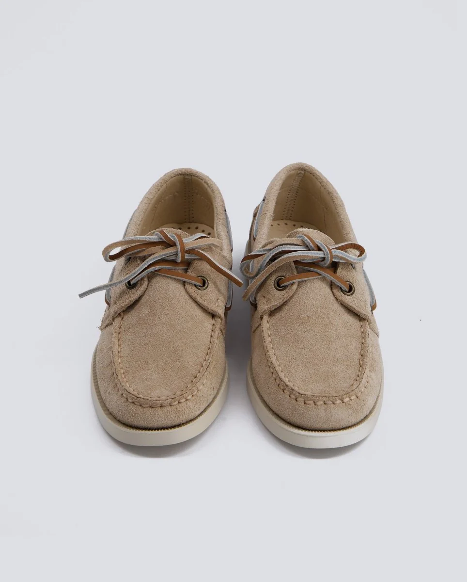 Sebago Portland Flesh Out Beige Mujer - Image 4