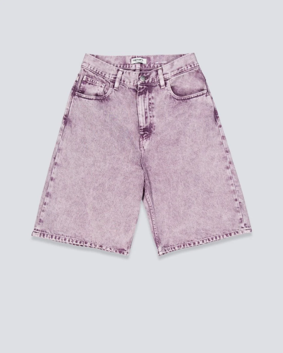 Pantalón Corto Carhartt WIP Brandon Morado Unisex
