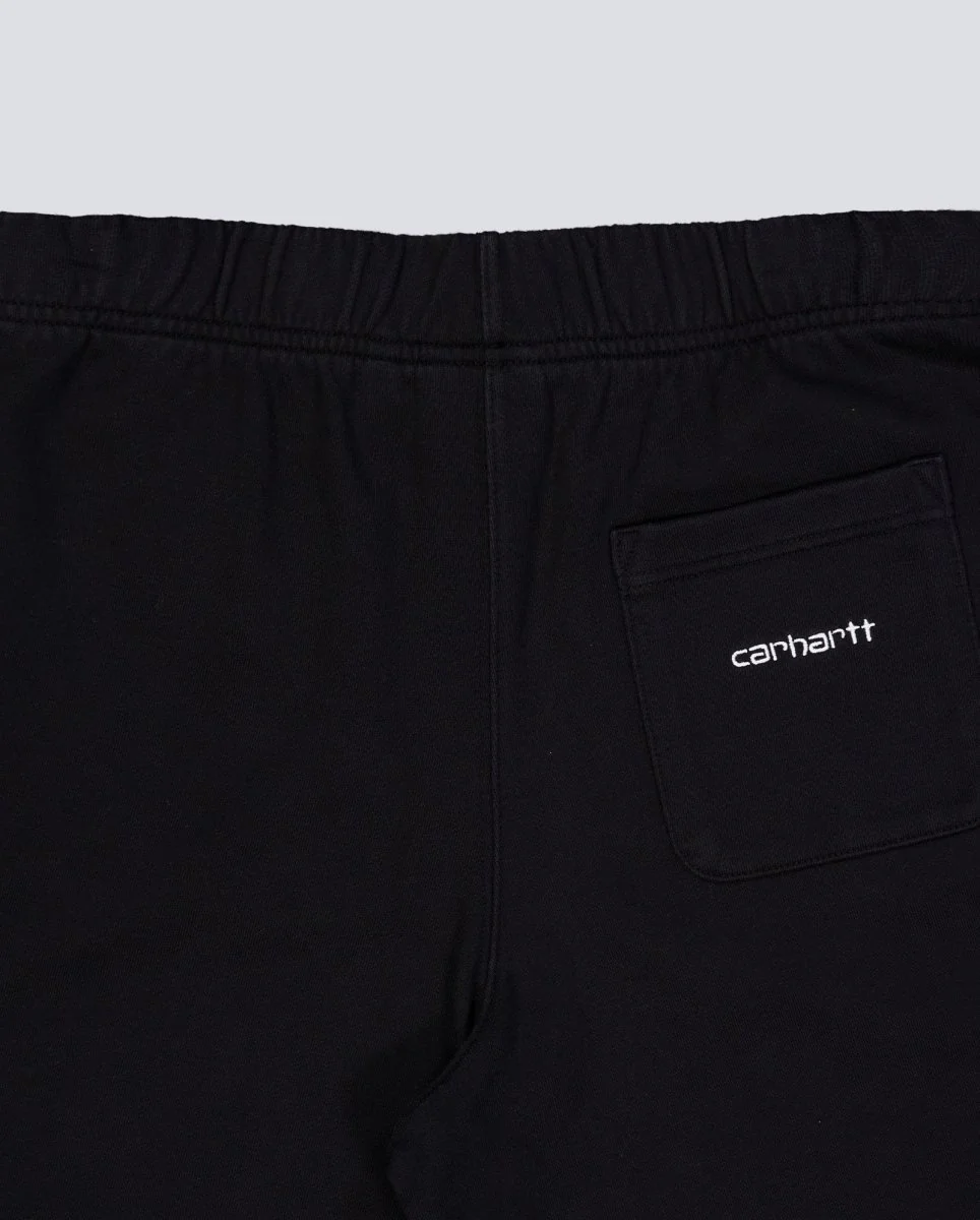 Pantalón Corto Carhartt WIP Brenta Negro Blanco Mujer - Image 5