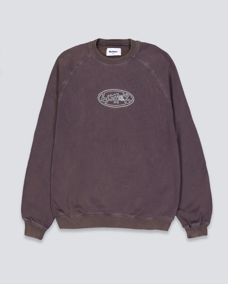 Sudadera Butter Goods Abseil Morada Unisex