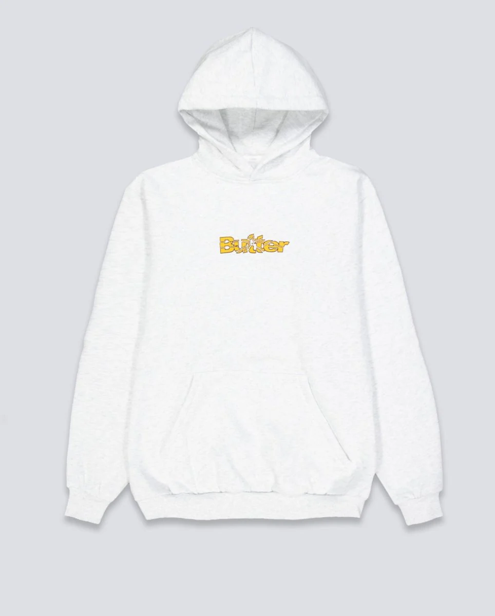 Sudadera Butter Goods Smashed Logo Gris Unisex