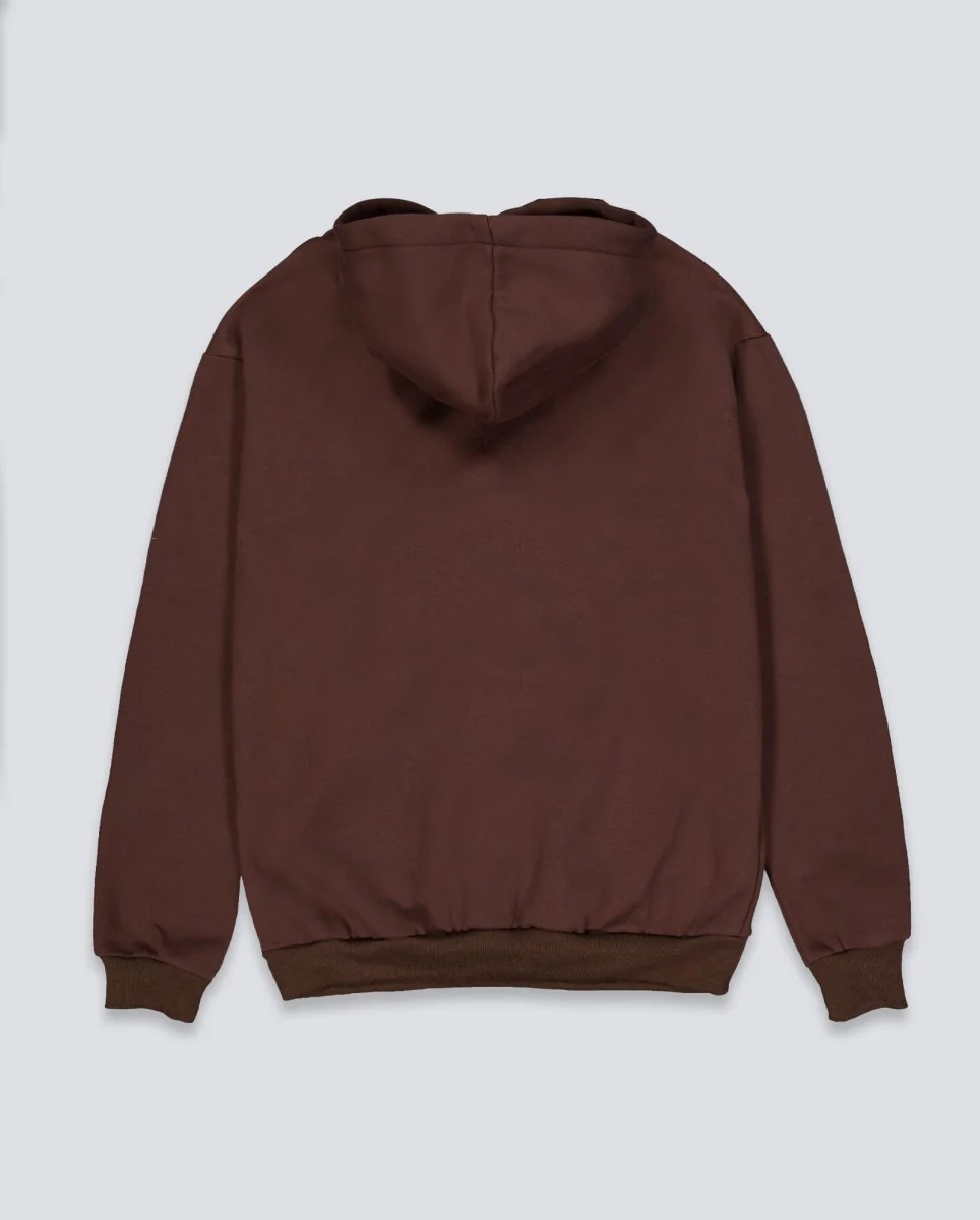 Sudadera Butter Goods Smashed Logo Marrón Unisex - Image 3